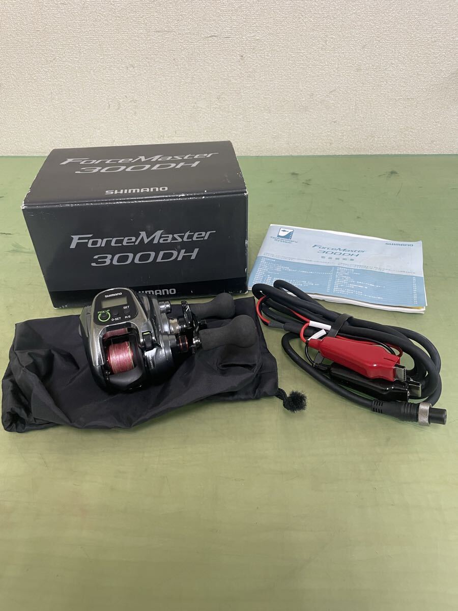 ※121 SHIMANO シマノ ForceMaster フォースマスター 300DH 電動リール 通電未確認