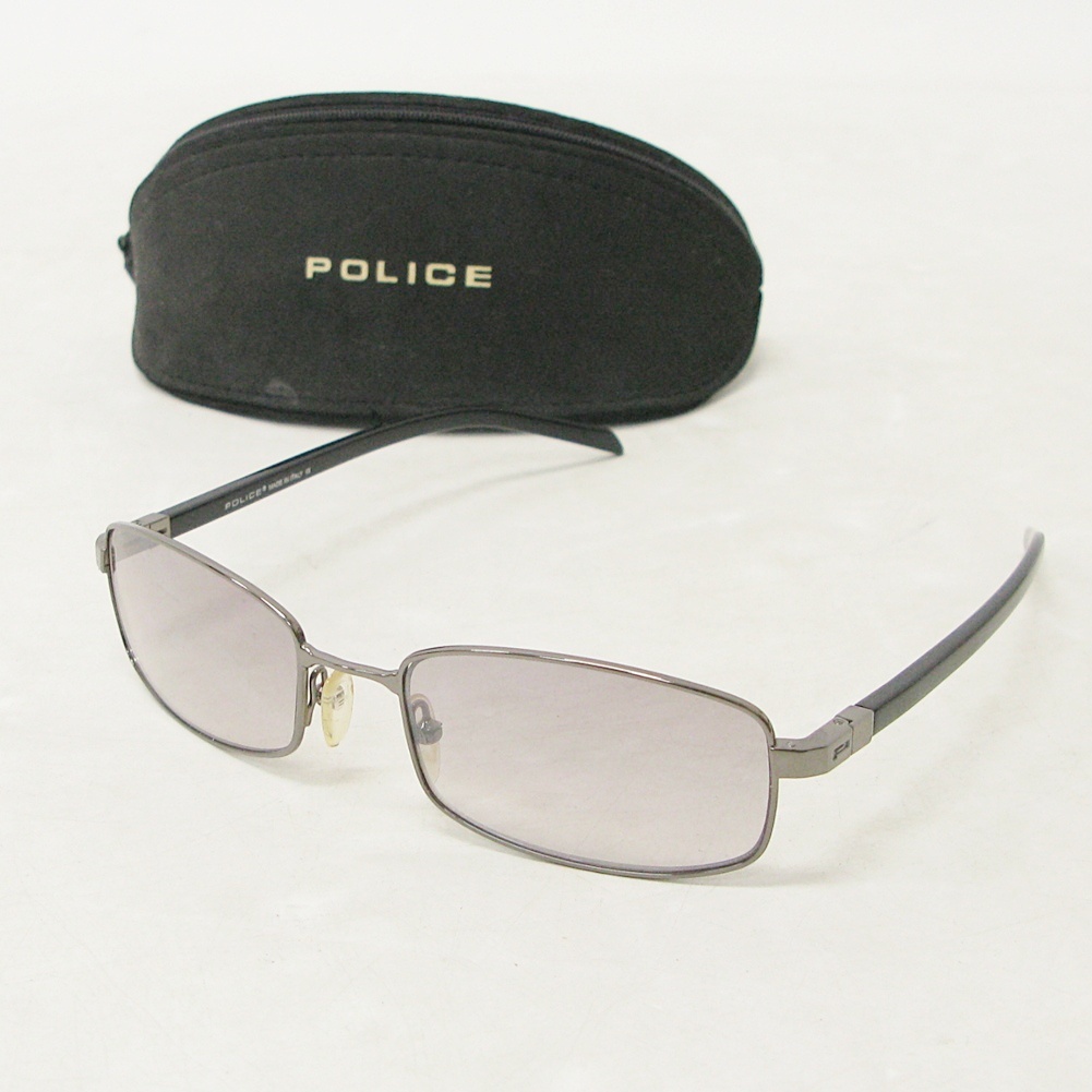 POLICE ポリス サングラス S2896 57 COL.568 ピンク系 黒系 ファッション Kキ66
