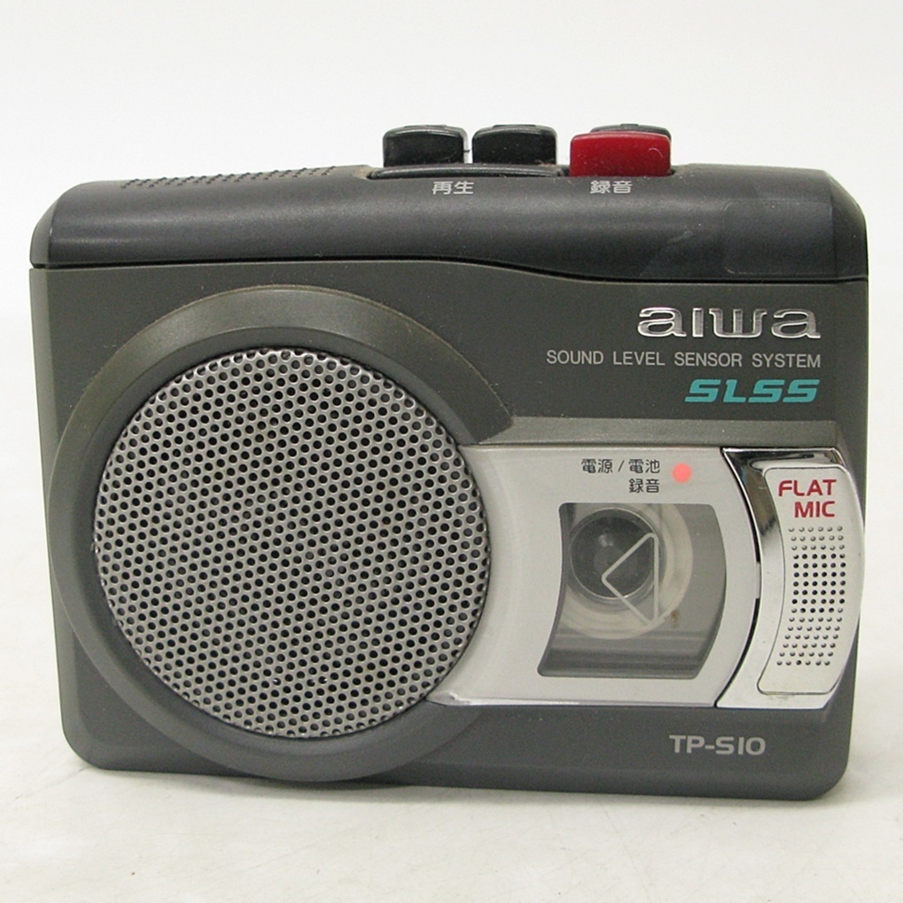 AIWA アイワ ポータブル カセットレコーダー SLSS TP-S10 ポータブルプレーヤー Kキ66
