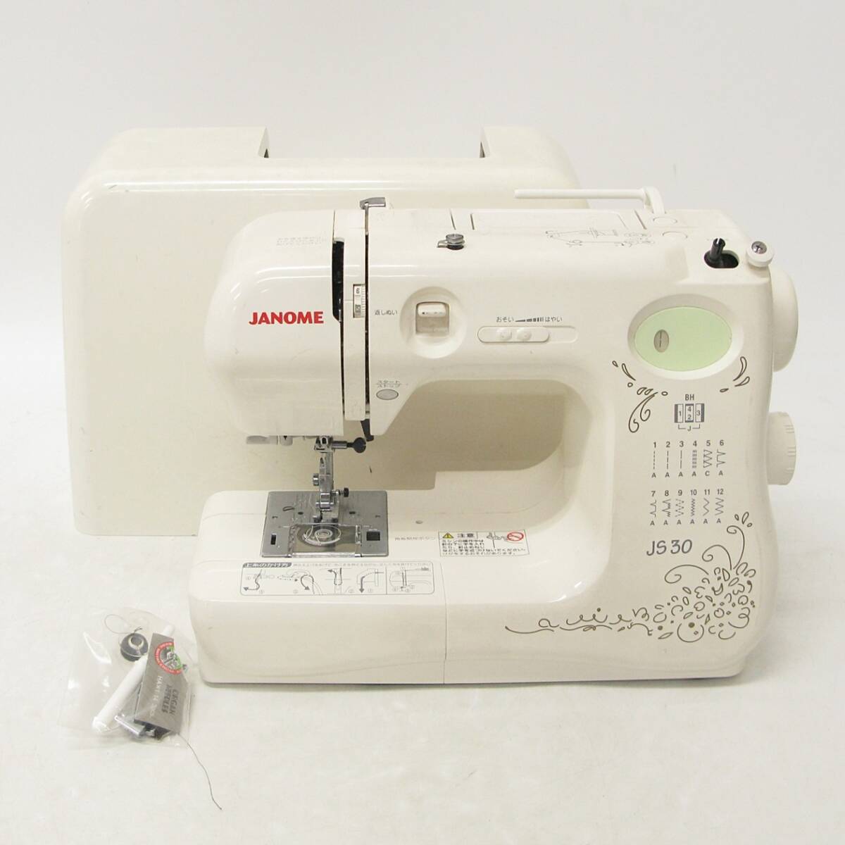 JANOME ジャノメ ミシン JS30 662型 電源コード欠品 裁縫 手工芸 ハンドクラフト Kキ66