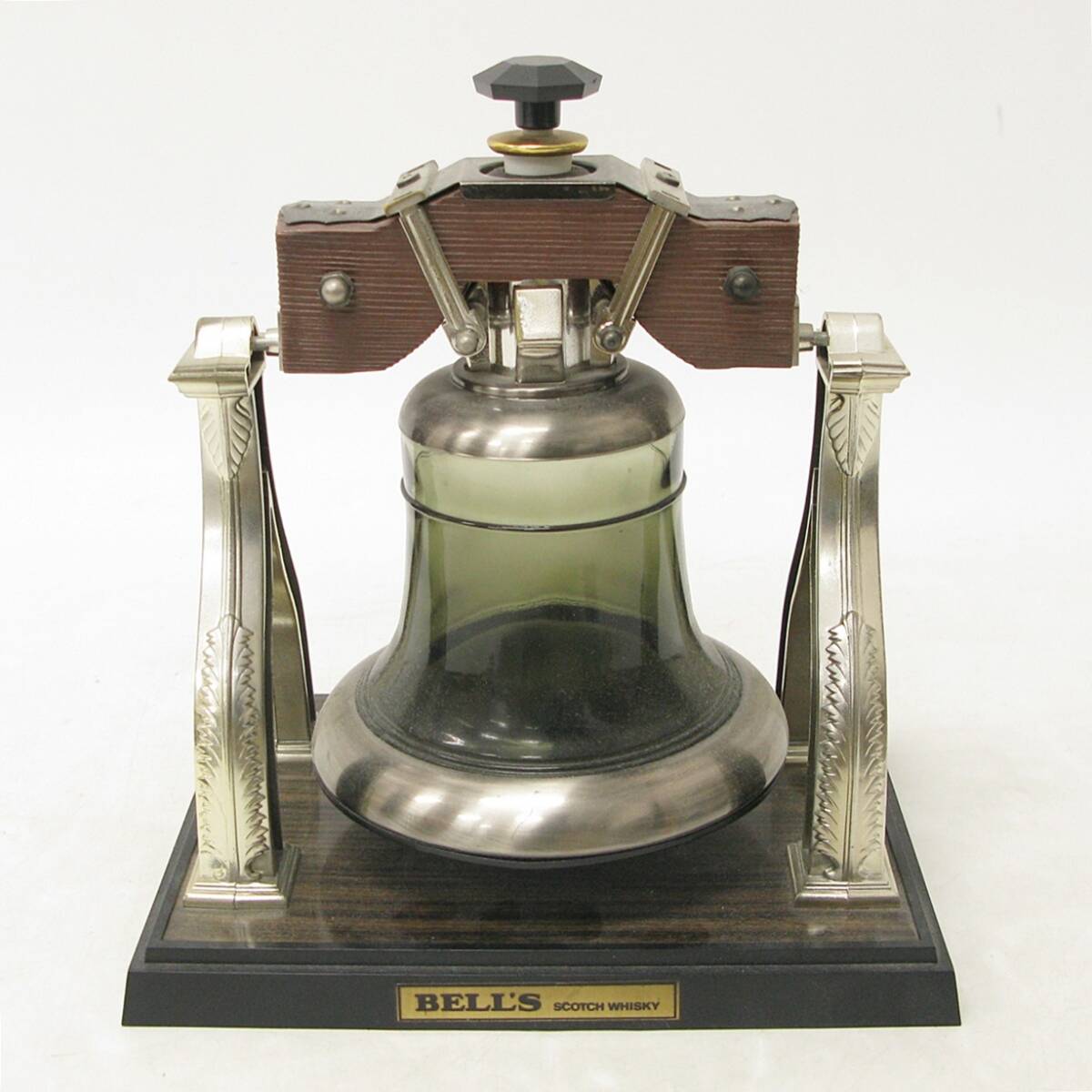 【空瓶】BELL'S ベル SCOTCH WHISKY スコッチウイスキー 鐘ボトル 空き瓶 オルゴールボトル オブジェ インテリア Kキ66
