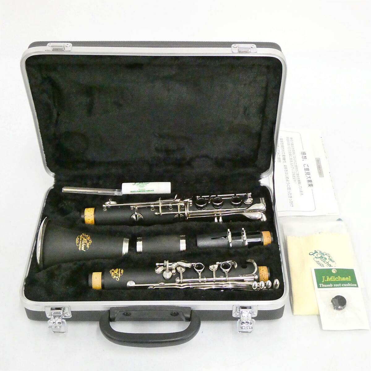 J.マイケル J Michael クラリネット CL-350 管楽器 ケース付き Kキ31