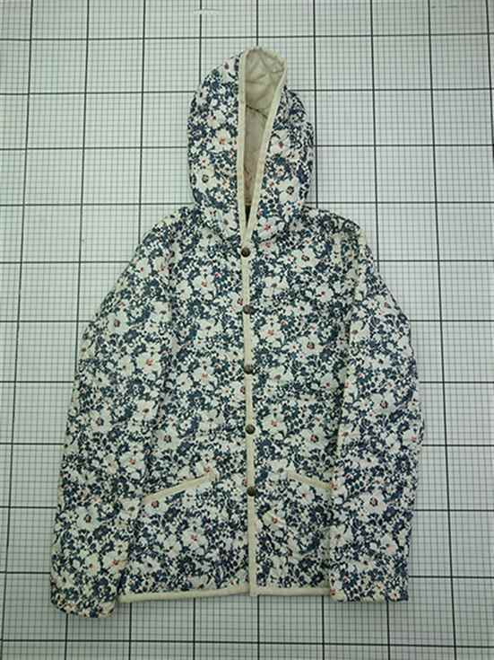 ◇ Θ ラベンハム LAVENHAM ×リバティ LIBERTY キルティングジャケット 花柄 36 レディース E