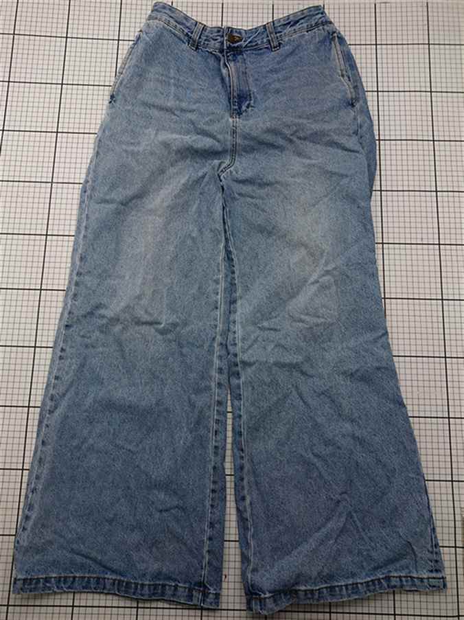 ◇ Θ クレイル CLEL ワイドデニムパンツ Lサイズ メンズ E