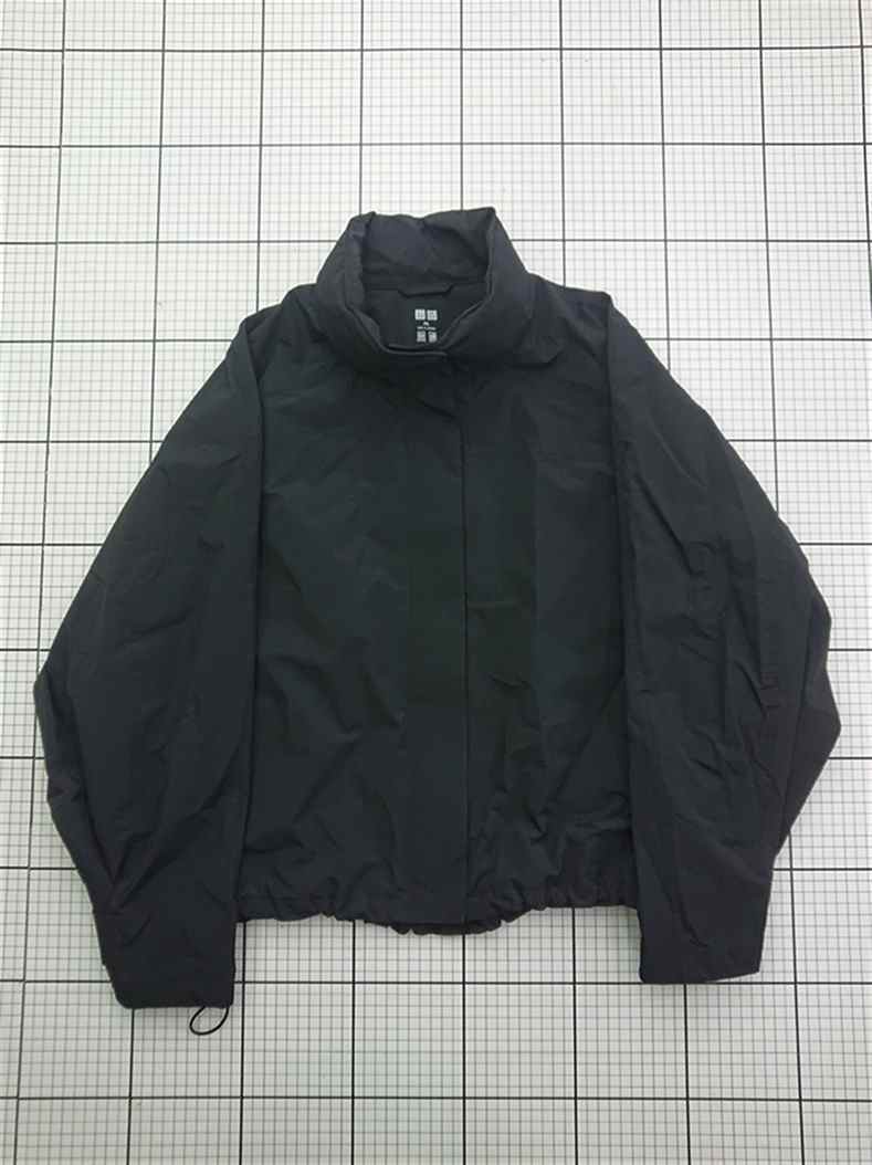◇ Θ ユニクロ UNIQLO ウィンドプルーフジャケット XXL ブラック系 メンズ E