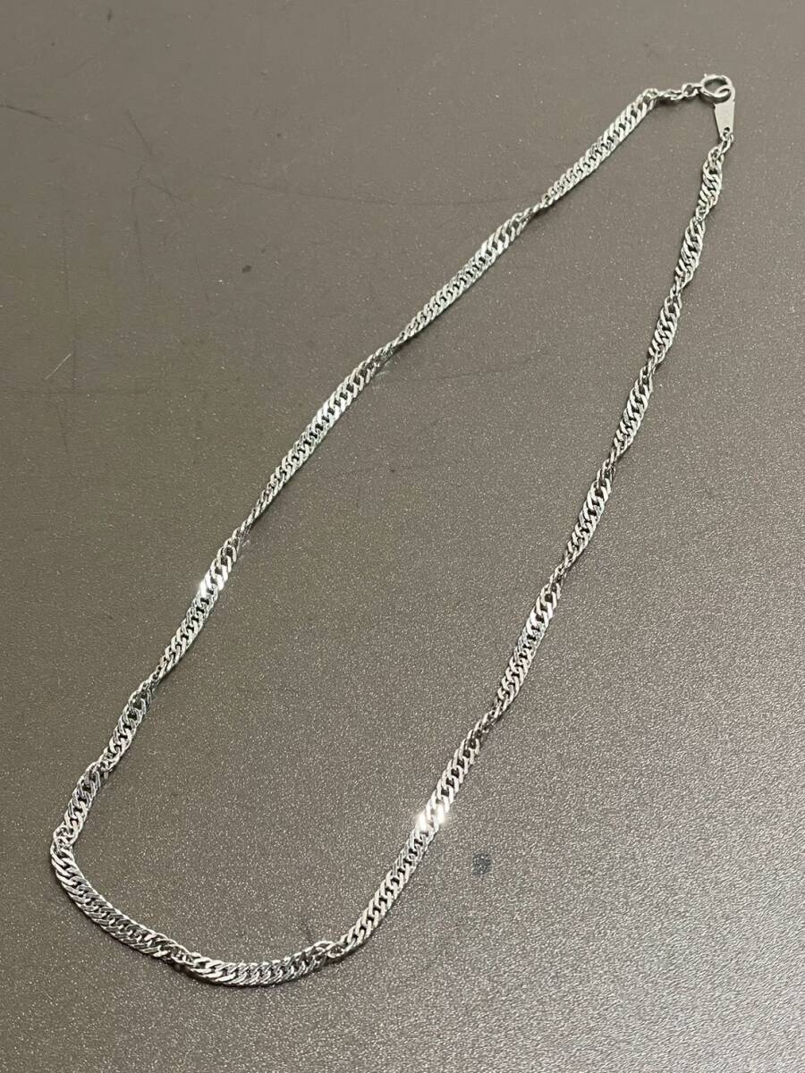 a714 pt850 プラチナネックレス チェーン 約11.83g 全長約39cm アクセサリー 貴金属