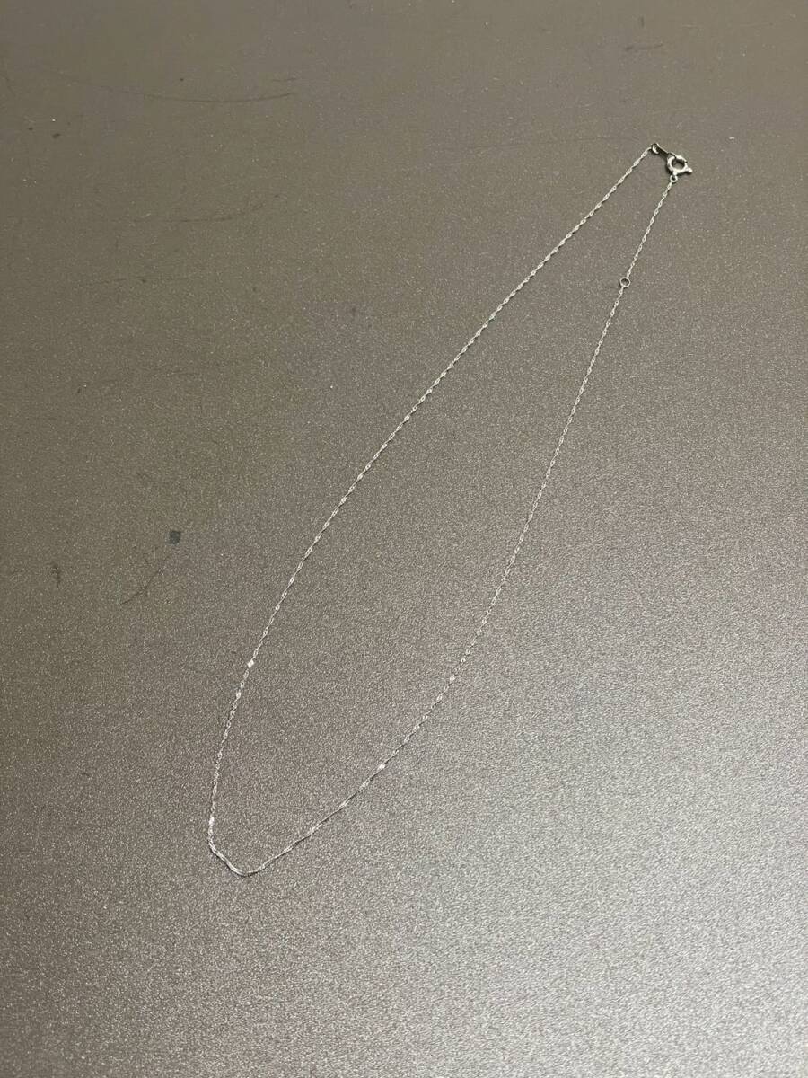 a719 pt850 プラチナネックレス チェーン 約0.62g 全長約42cm アクセサリー 貴金属