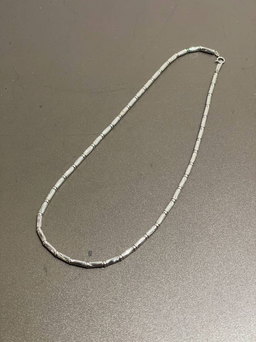 a720 pt850 プラチナネックレス チェーン 約17.47g 全長約42cm アクセサリー 貴金属