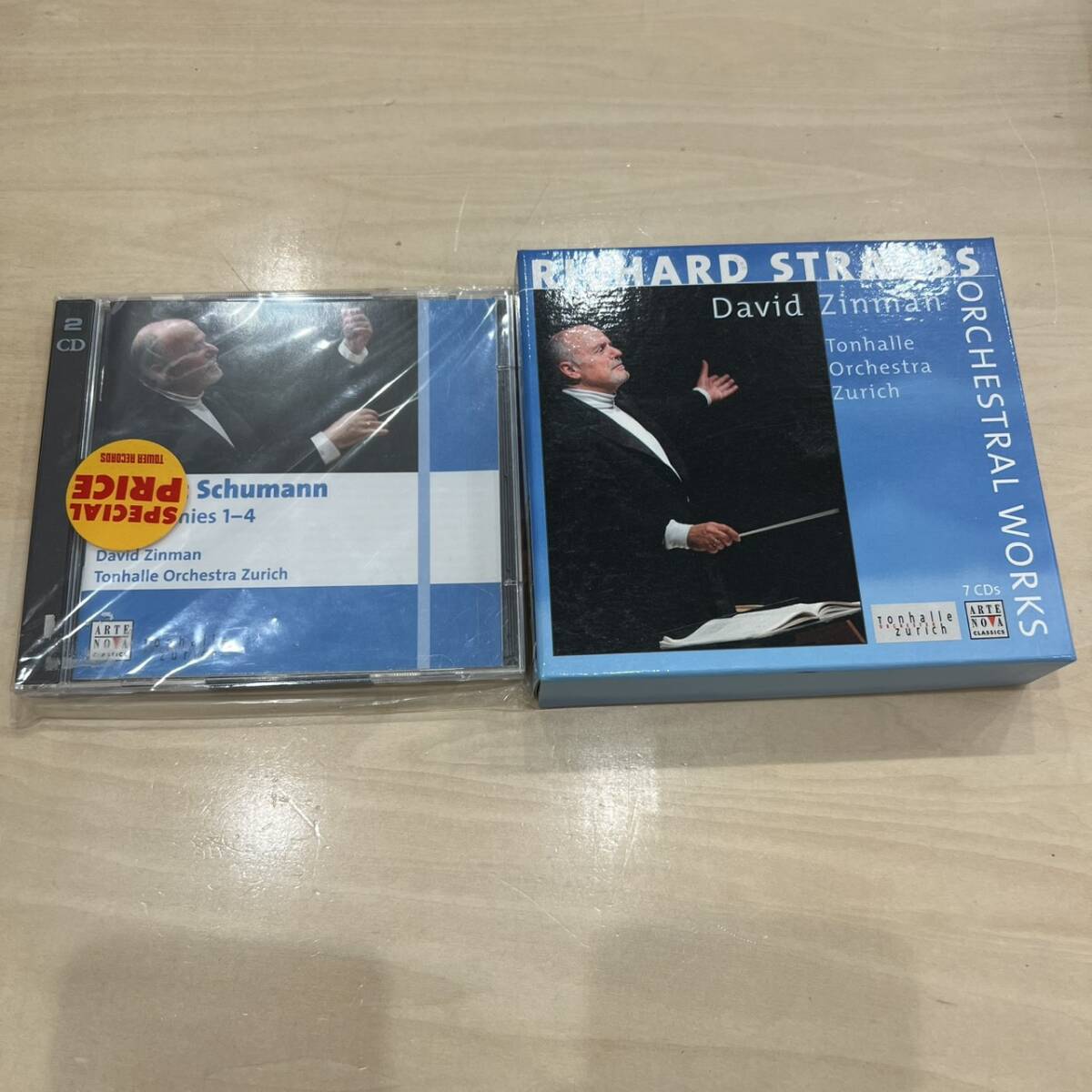 【O-4297】RICHARD STRAUSS David Zinman デイヴィッド・ジンマン オーケストラ 7CD +2CD 中古 現状品 動作未確認 1円〜