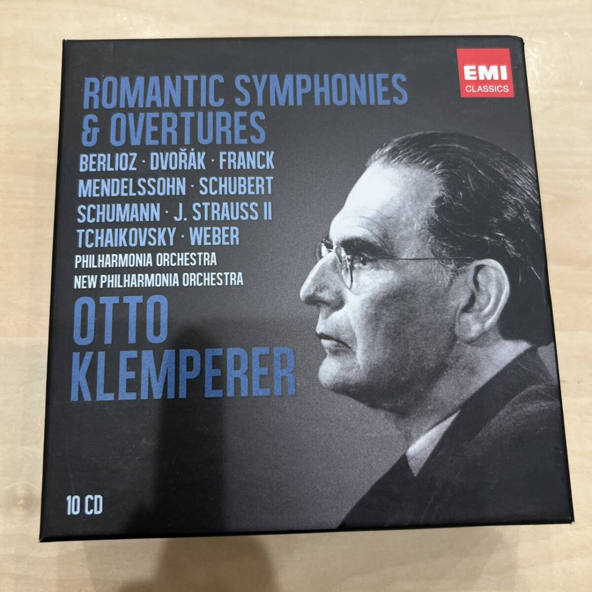 【O-4287】EMI CLASSICS OTTO KLEMPERER オットー・クレンペラー ROMANTIC SYMPHONIES 10CD 中古 動作未確認 1円〜