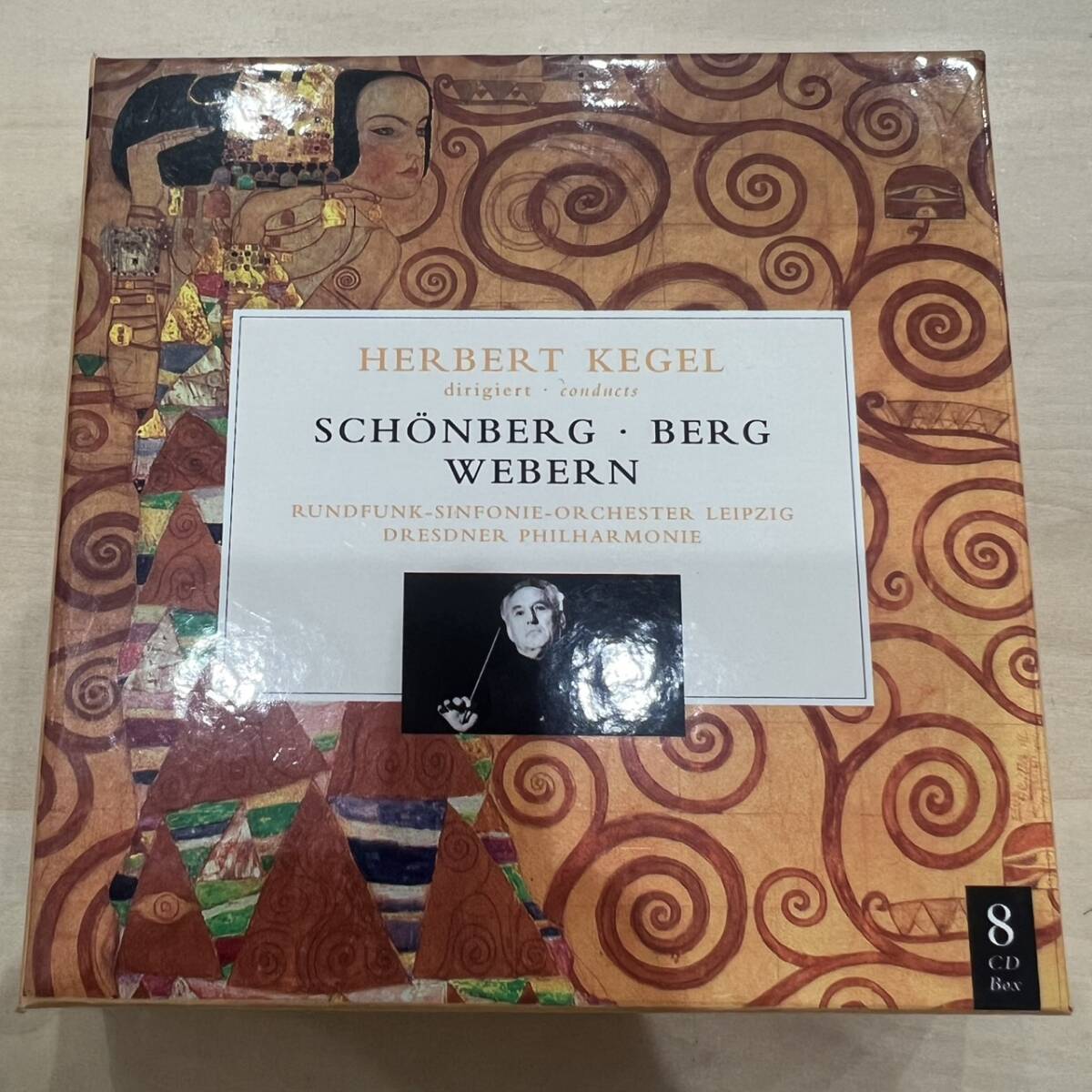 【O-4284】HERBERT KEGEL ヘルベルト・ケーゲル SCHONBERG WEBERN BERG シェーンベルク ウェーベルン ベルク 8CD 中古 動作未確認 1円〜