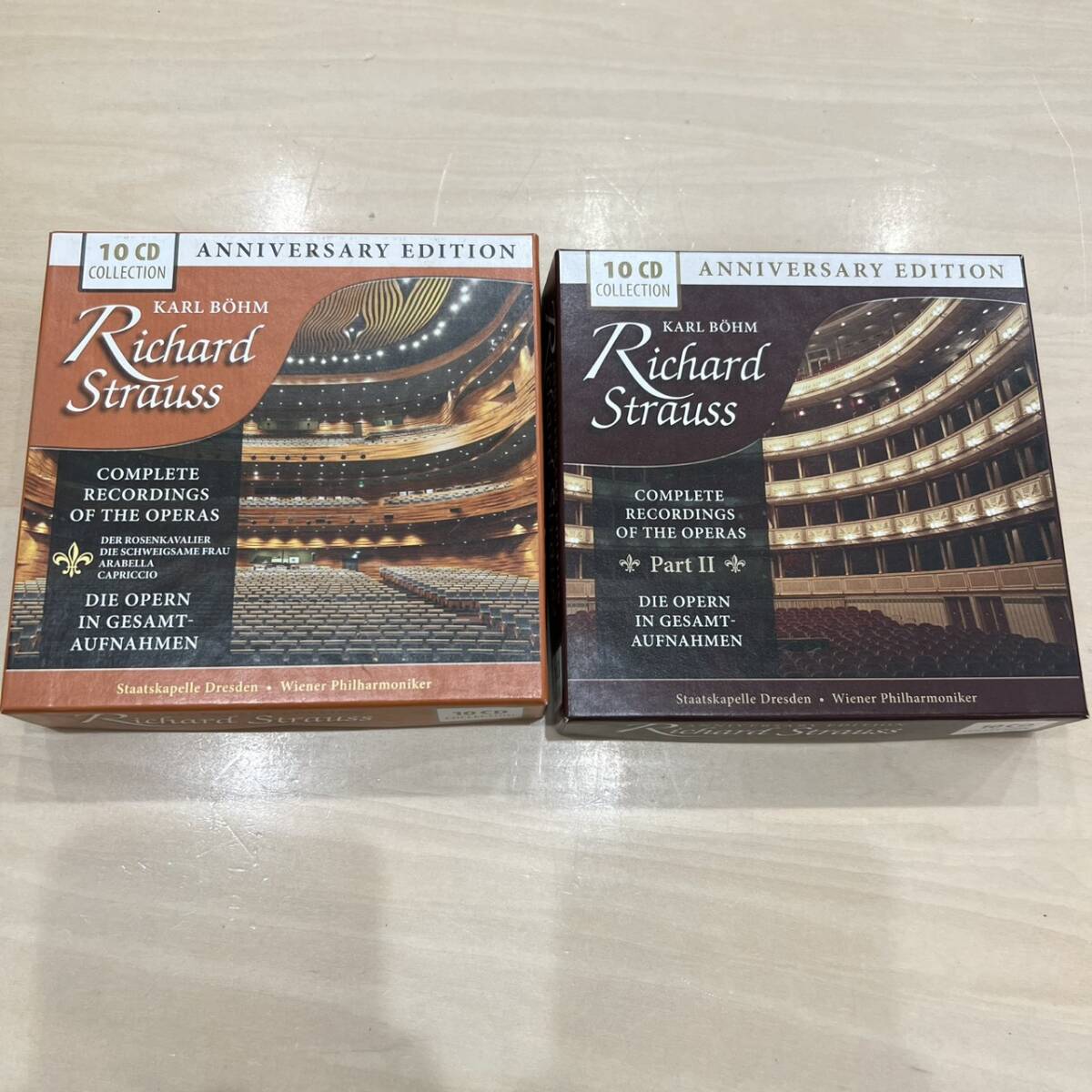 【O-4298】Richard Strauss Complete Recordings of the Operas リヒャルト・シュトラウス 10CD 2セット 中古 動作未確認 1円〜