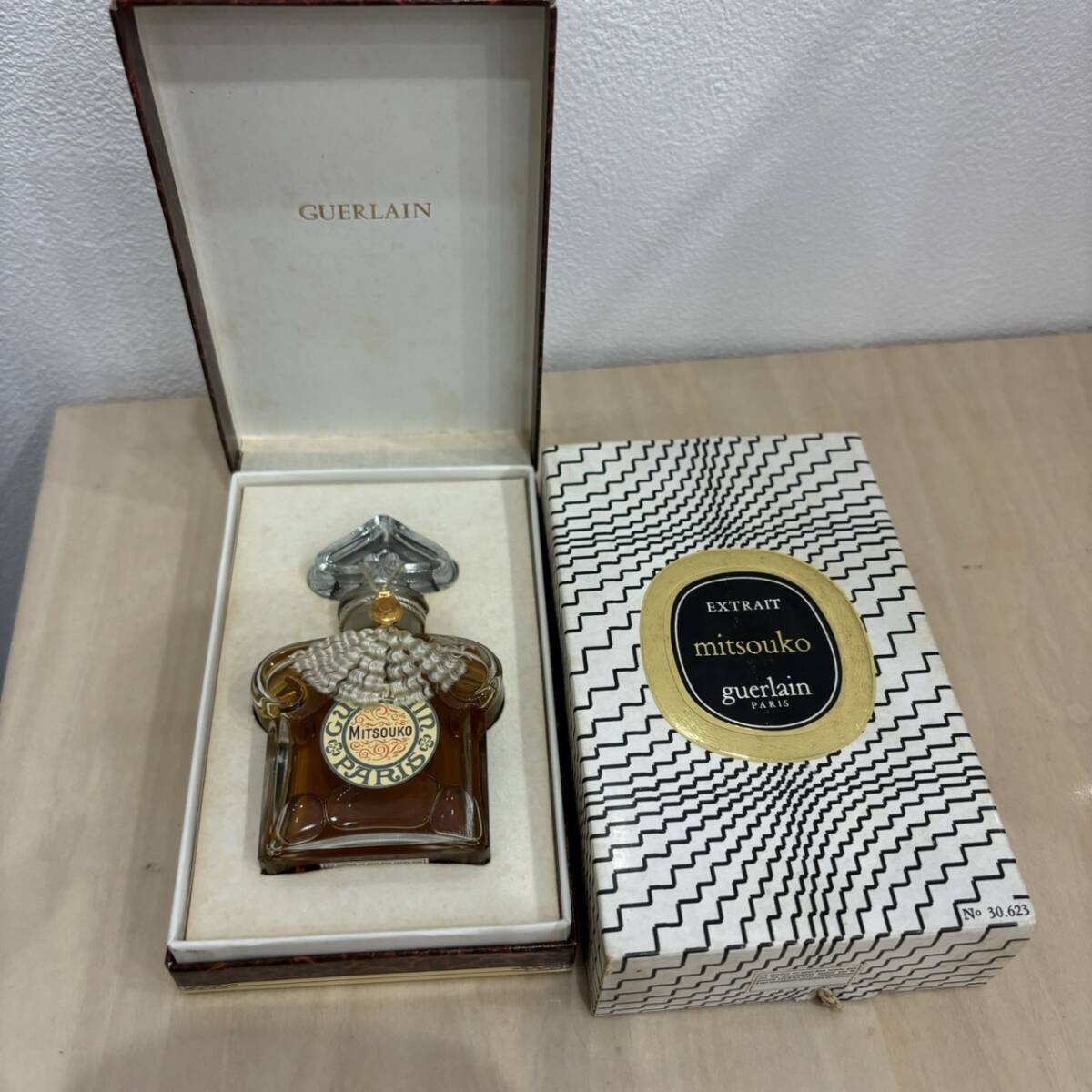 【O-4206】1円スタート guelain ゲラン mitsouko EXTRAIT No30.623 香水 フレグランス コスメ 長期保管品