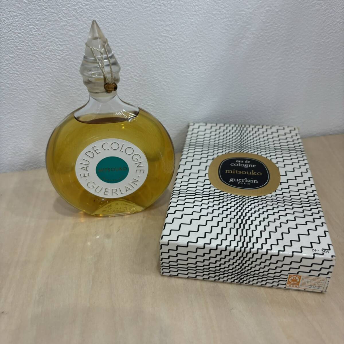 【O-4205】1円スタート guelain ゲラン mitsoko eau de cologne No305 香水 フレグランス コスメ 長期保管品