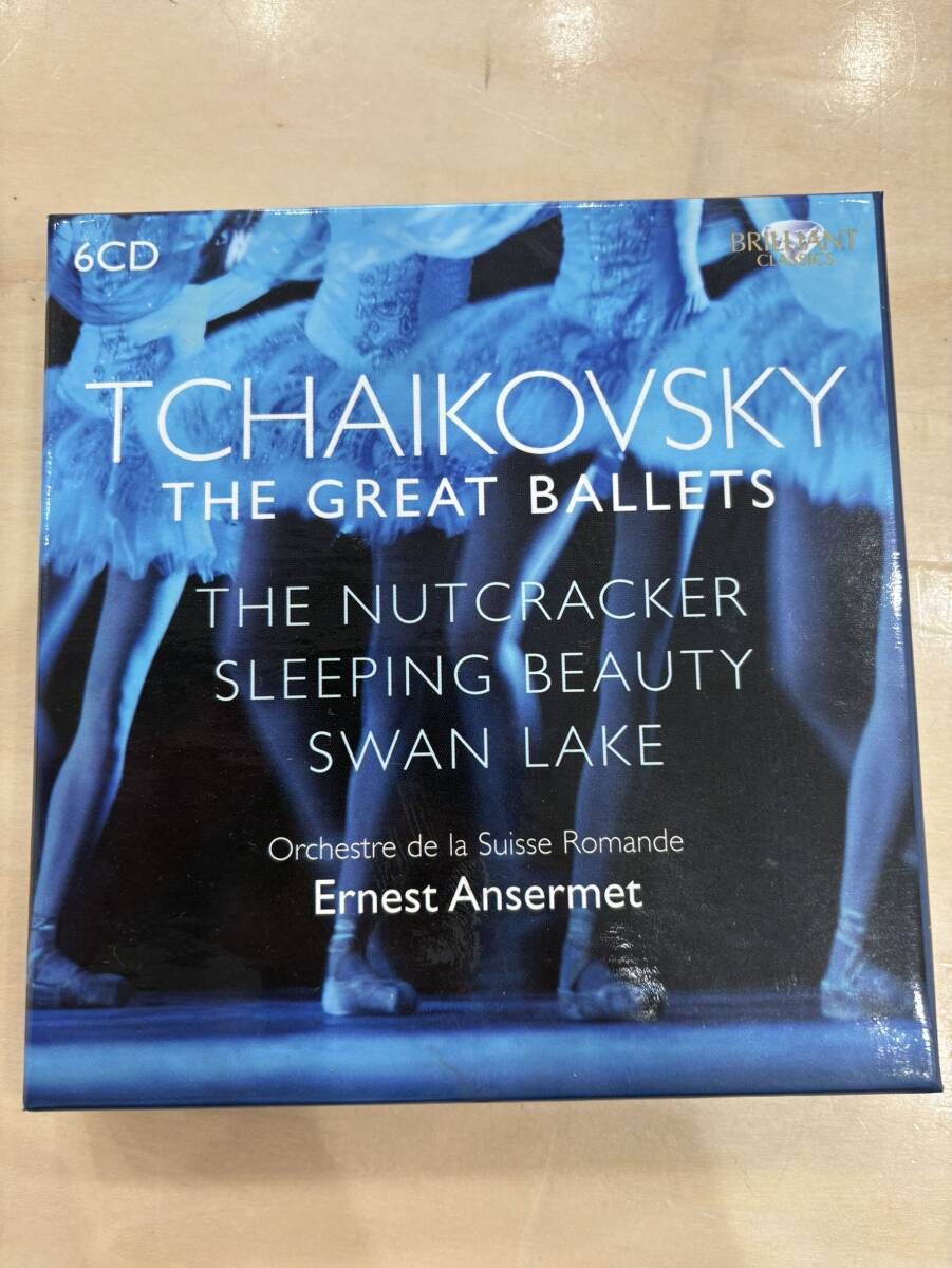 【O-4265】TCHAIKOVSKY 『THE GREAT BALLETS』 6CD/BOX/チャイコフスキー/バレエ音楽集/エルネスト・アンセルメ 長期保管品