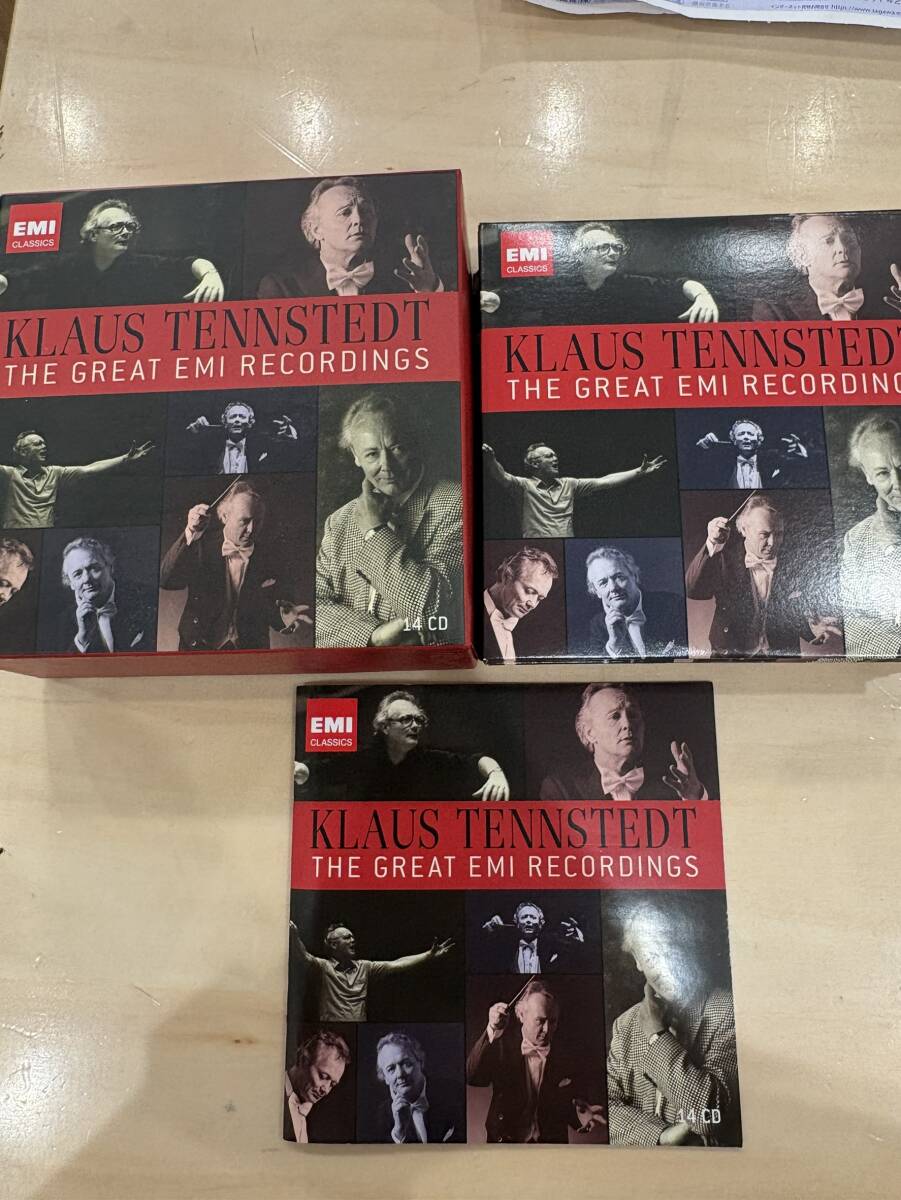 【O-4257】THE GREAT EMI RECORDINGS KLAUS TENNSTEDT 14CD クラウス テンシュテット 　長期保管品