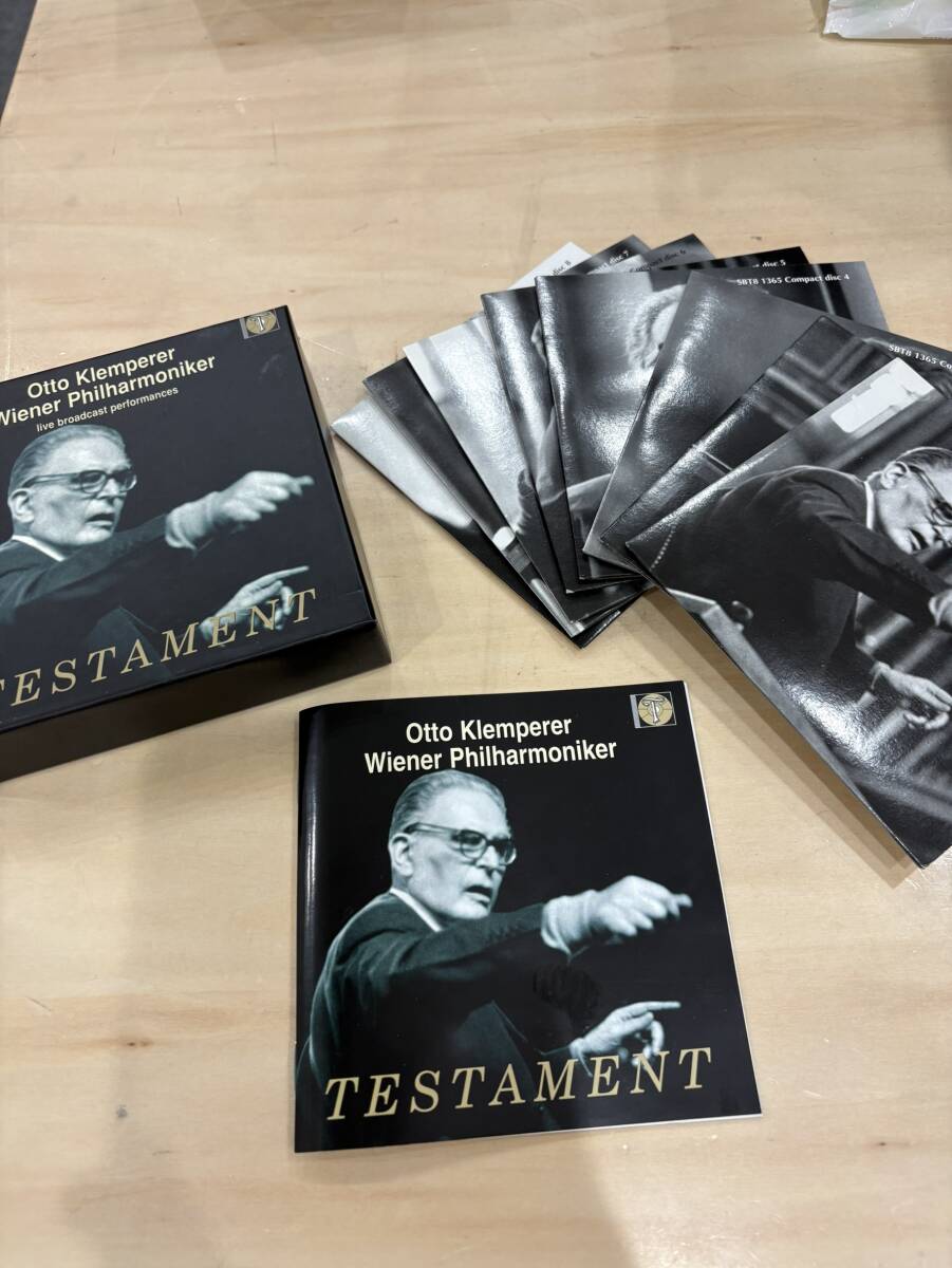 【O-4273】OTTO KLEMPERER 8CD オットー クレンペラー ウィーン芸術週間コレクション 長期保管品