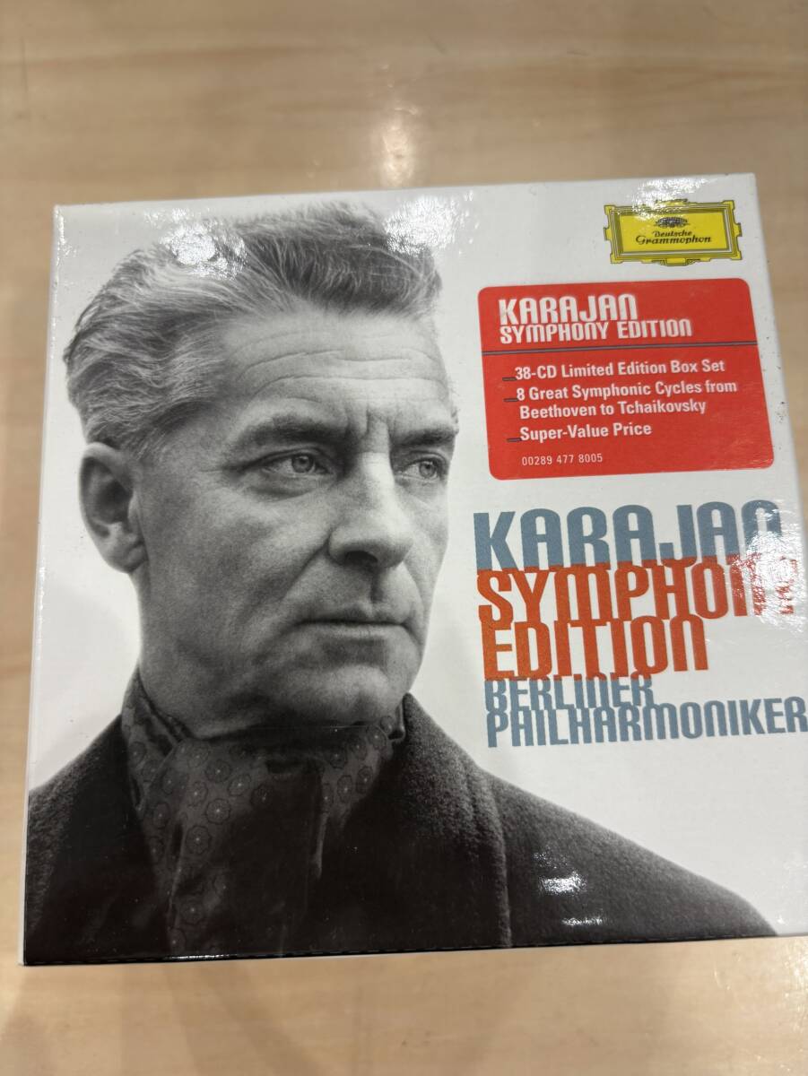 【O-4260】KARAJAN カラヤン シンフォニー エディション ヘルベルト フィルハーモニー 管弦楽団 38CD コレクション 長期保管品