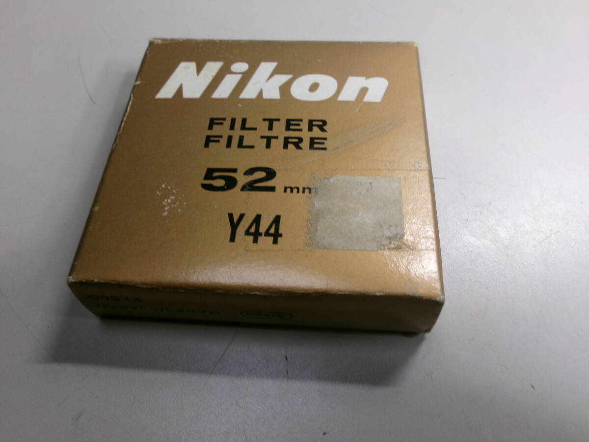 ☆327 Nikon フィルター 52mm Y44
