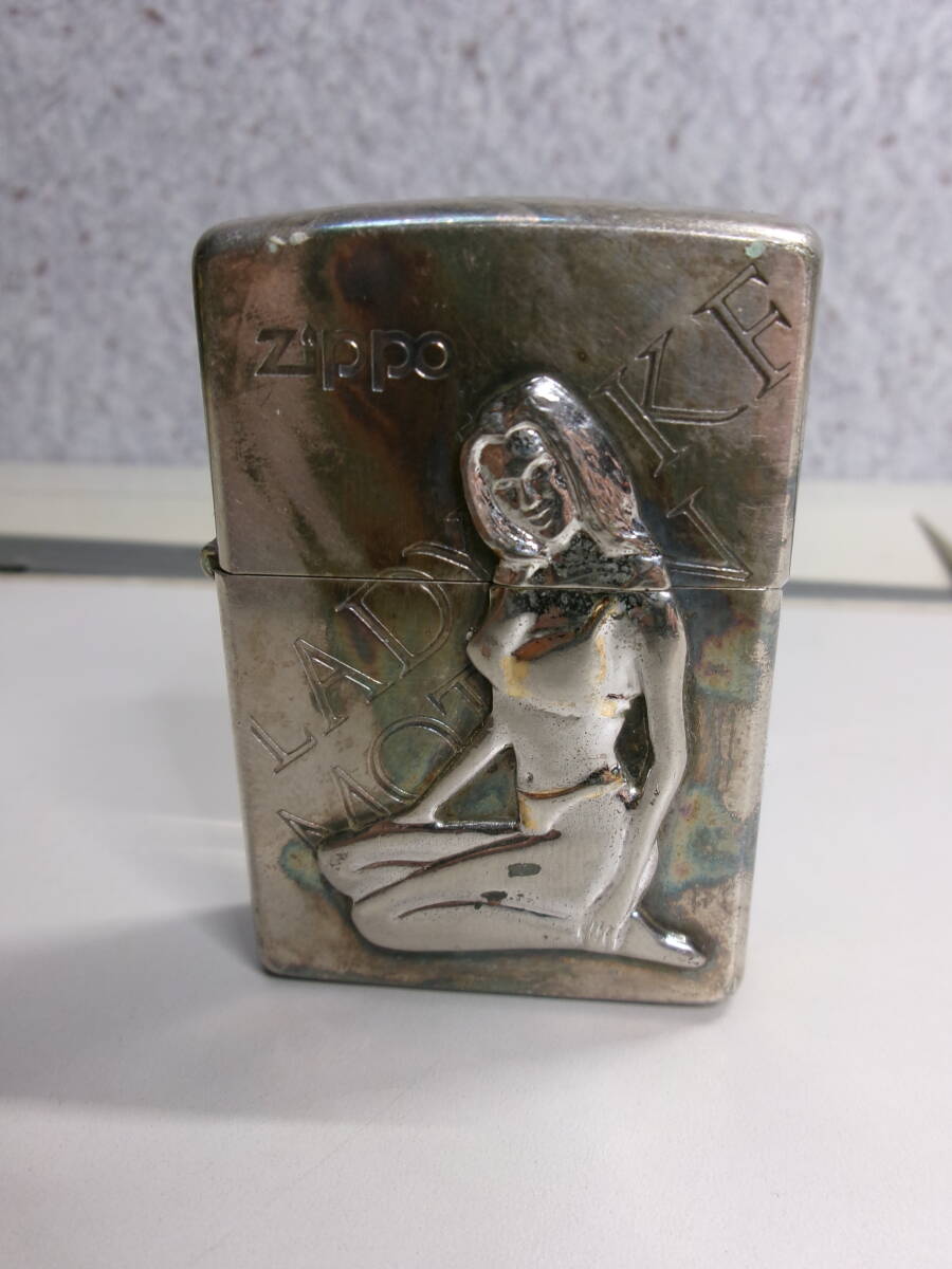 ☆349 Zippo LADYLIKE MOTION ジャンク 