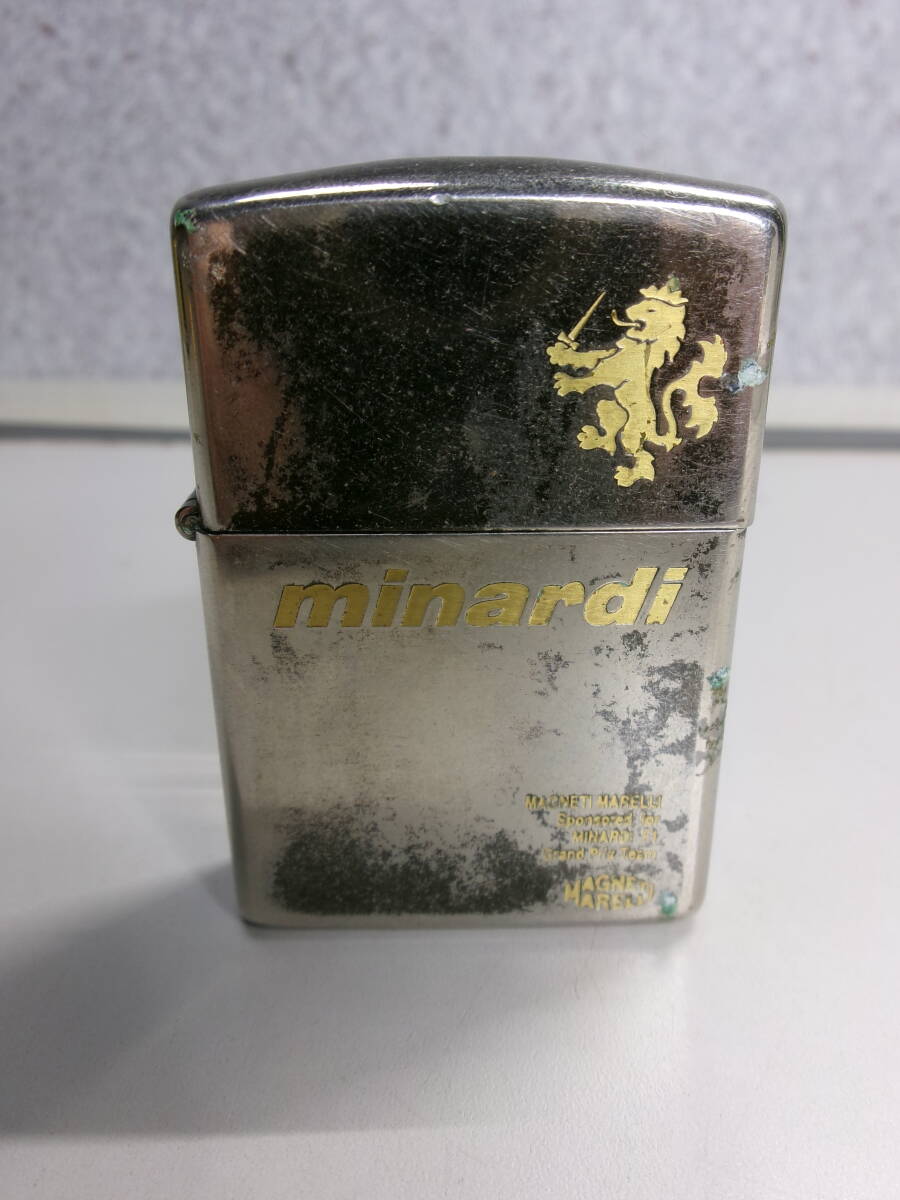 ☆354 Zippo Minardi MAGNET MARELLI ジャンク 