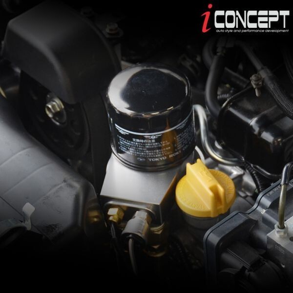 iConcept オイルブロック PRO サンドイッチブロック 86 ZN6 BRZ ZC6 専用 コンパクト 軽量
