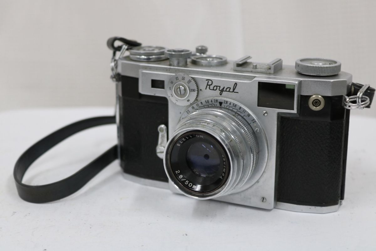 【訳あり品】 ローヤル Royal Tominor 50mm F2.8 カメラ e11408