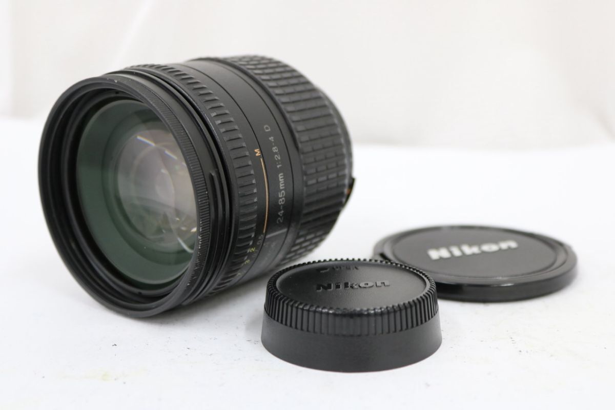 【返品保証】 ニコン Nikon AF NIKKOR 24-85mm F2.8-4 D 前後キャップ付き レンズ e11531
