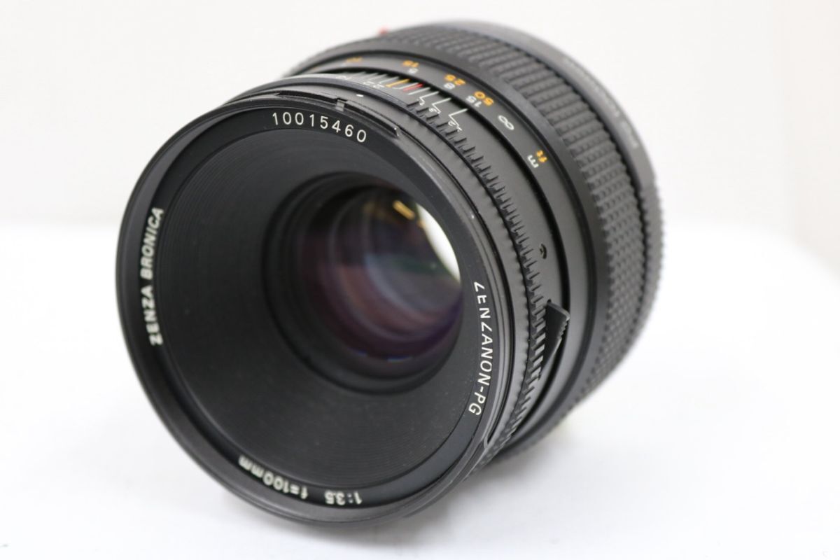 【返品保証】 ゼンザブロニカ Zenza Bronica ZENZANON-PG 100mm F3.5 中判レンズ e11096