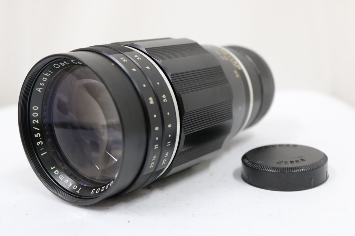【返品保証】 ペンタックス Pentax Takumar 200mm F3.5 M42マウント プリセット絞り レンズ e11026
