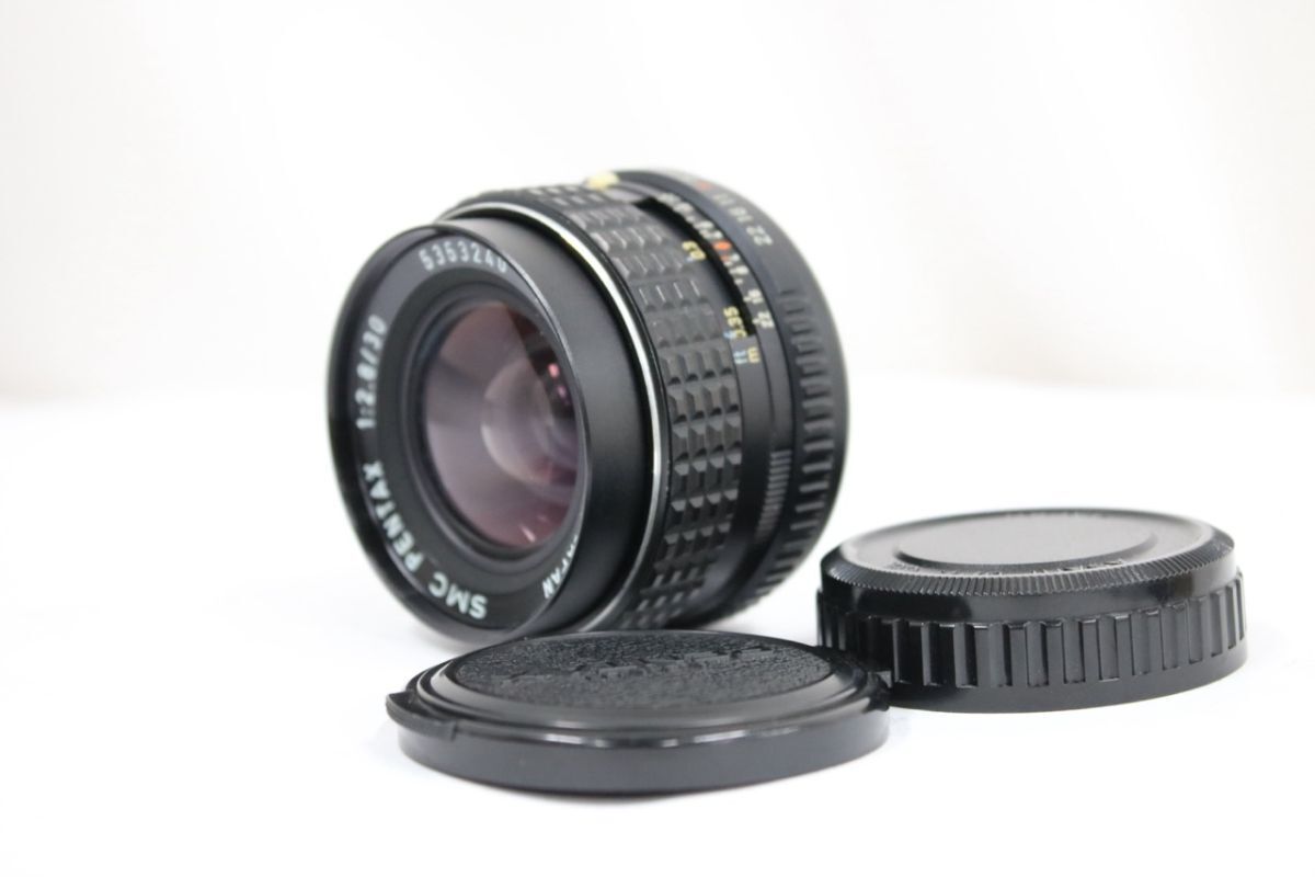【返品保証】 ペンタックス Pentax SMC PENTAX 30mm F2.8 前後キャップ付き レンズ e11750