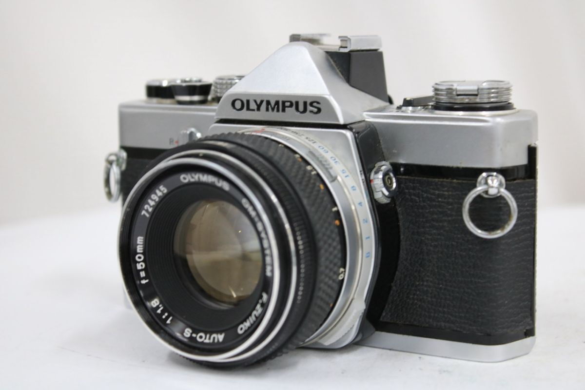 【返品保証】 オリンパス Olympus OM-1 F.ZUIKO AUTO-S 50mm F1.8 ボディレンズセット e11739