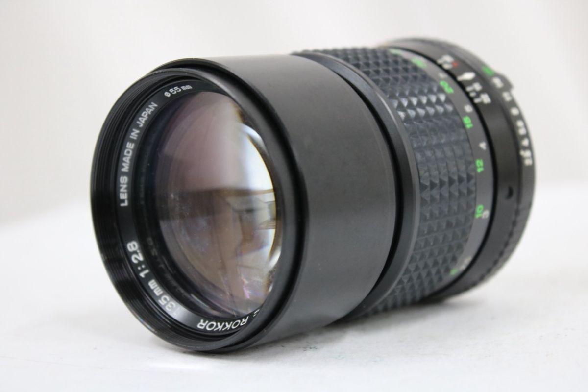【訳あり品】 ミノルタ Minolta MD TELE ROKKOR 135mm F2.8 レンズ e11736