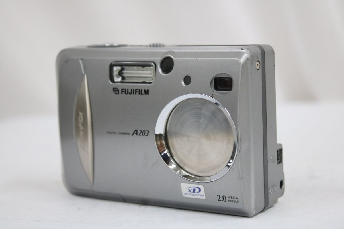 【返品保証】 フジフィルム Fujifilm FINEPIX A203 3x コンパクトデジタルカメラ e11723