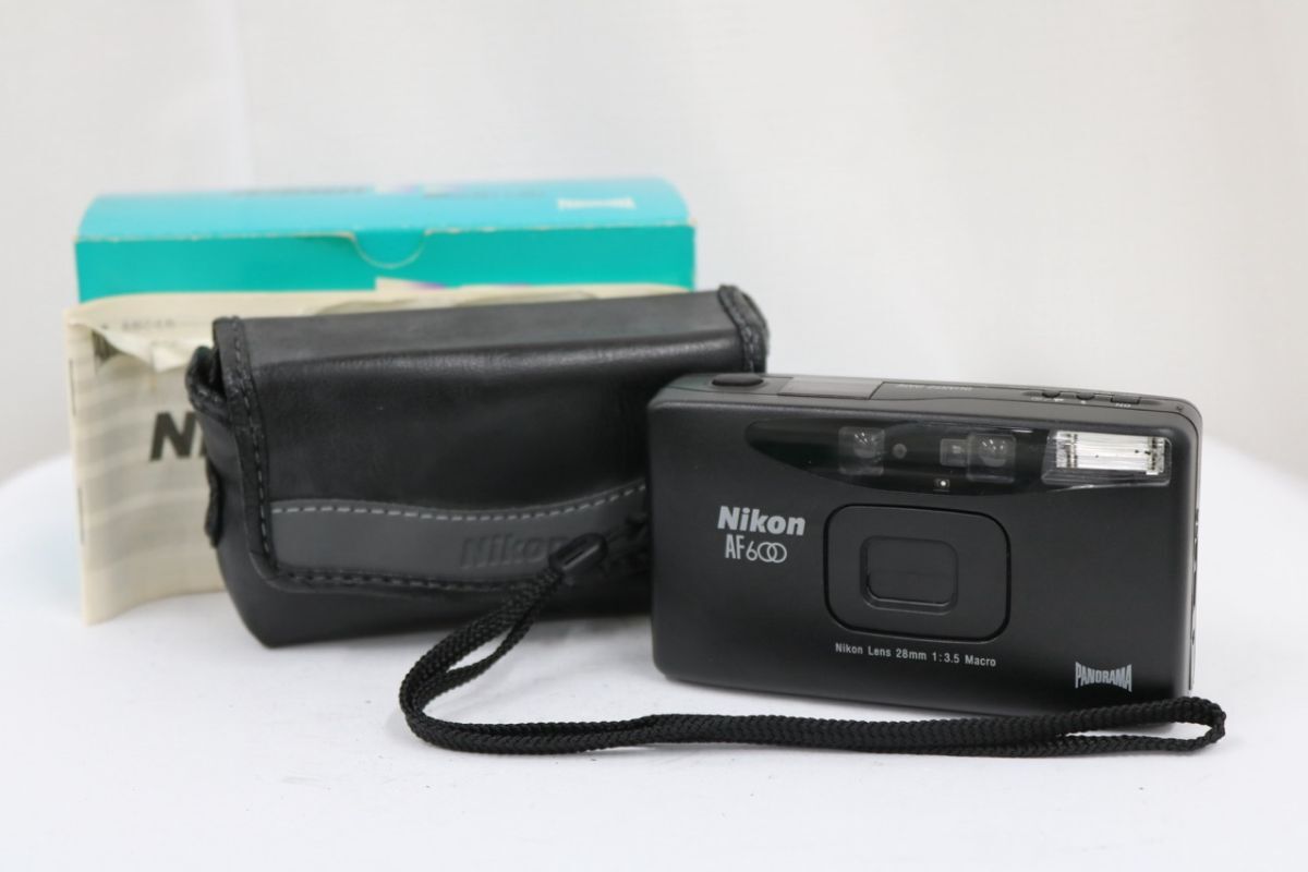 【返品保証】 【元箱付き】ニコン Nikon AF 600 28mm F3.5 Macro コンパクトカメラ e11959