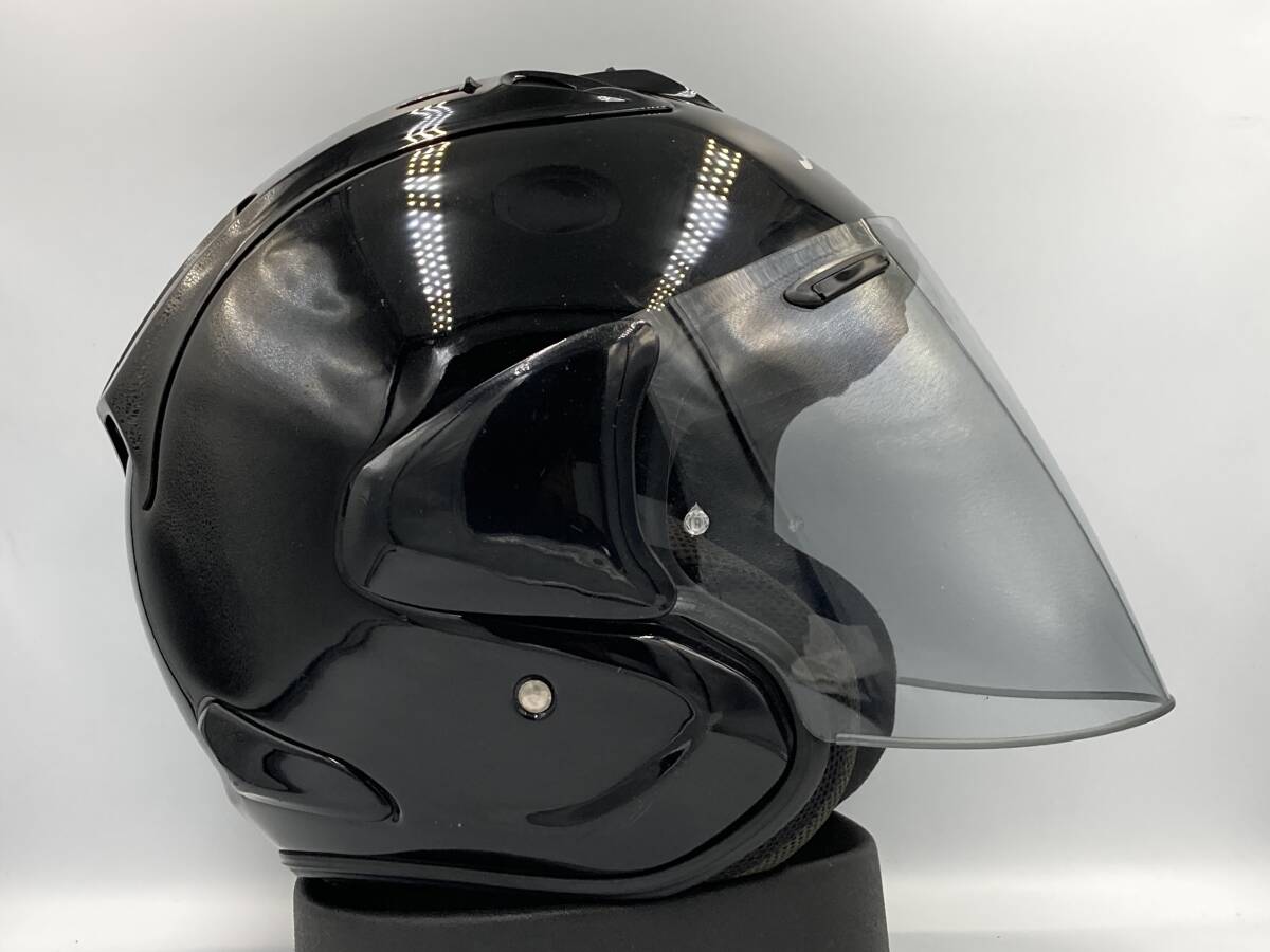 Arai アライ VZ Ram VZ-Ram VZ Ram グラスブラック ジェット ヘルメット Mサイズ 新品部品多数!! ブイゼットラム VZラム VZ