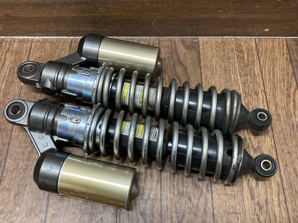 ゼファーχ ゼファー400χ 最終型 純正 KYB カヤバ リア サスペン ション リアショック ツインショック 程度良好 ゼファー ゼファーX kai