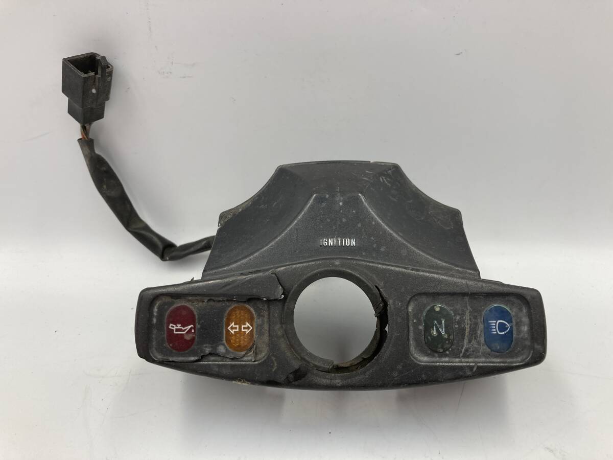 ゼファー400 バリオス ゼファー750 純正インジケータ カバー & メーターブラケット 取付けステー & 配線付き!! エリミネーター400