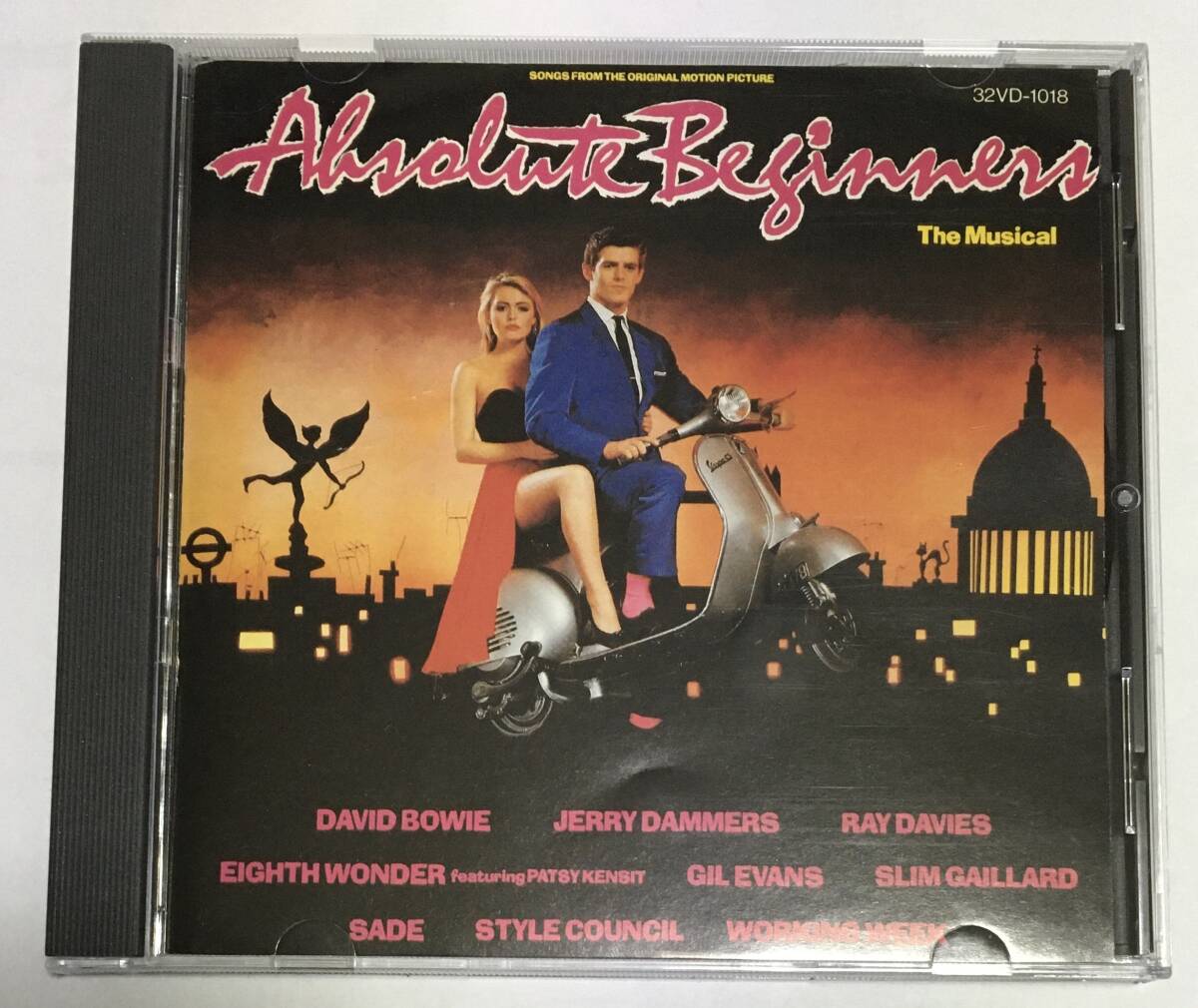廃盤 国内盤 OST/ビギナーズ（32VD-1018)~absolute beginners オリジナルサウンドトラック~David bowie Sade style council eighth wonder