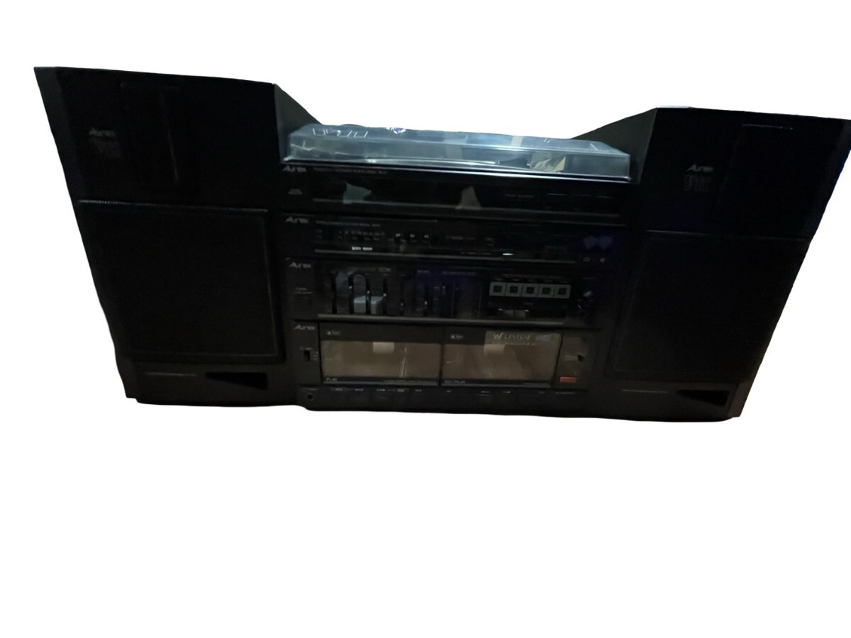 AUREX ダブルラジカセ SL-V11 SR-V11　 ラジオ カセットデッキ