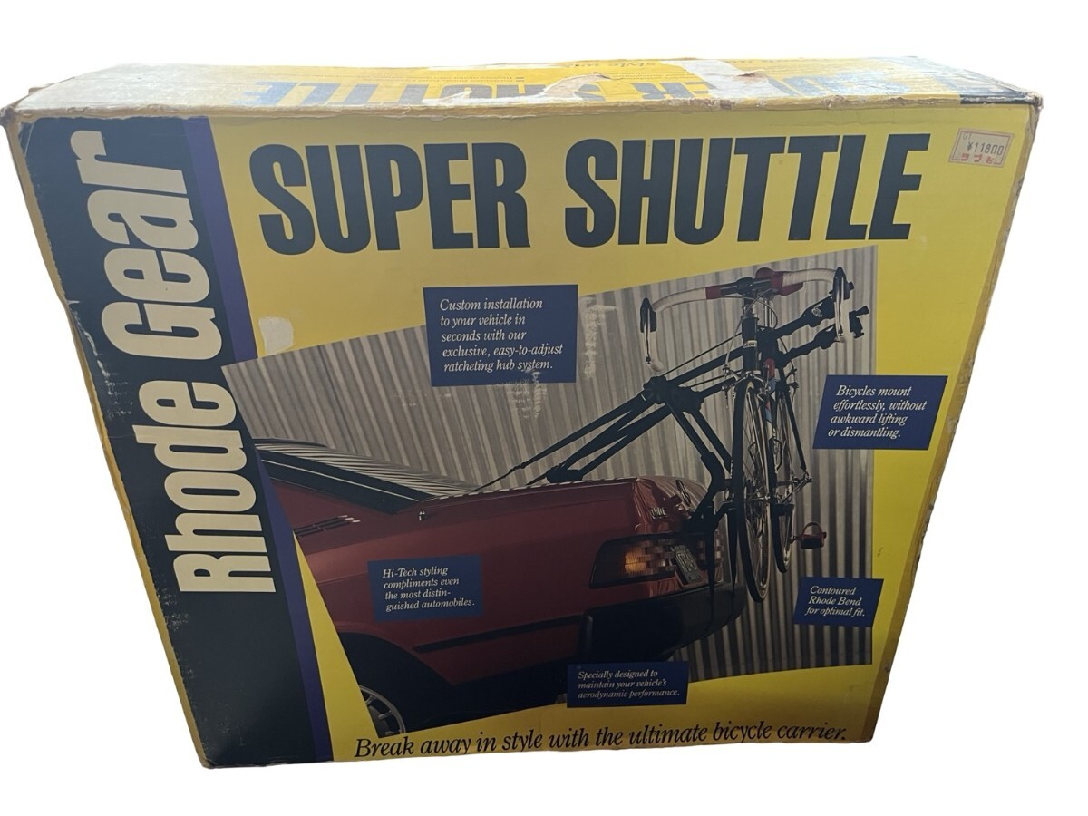 super shuttle スーパーシャトル 旧車 昭和レトロ リア フレーム 自転車 車載 現状品