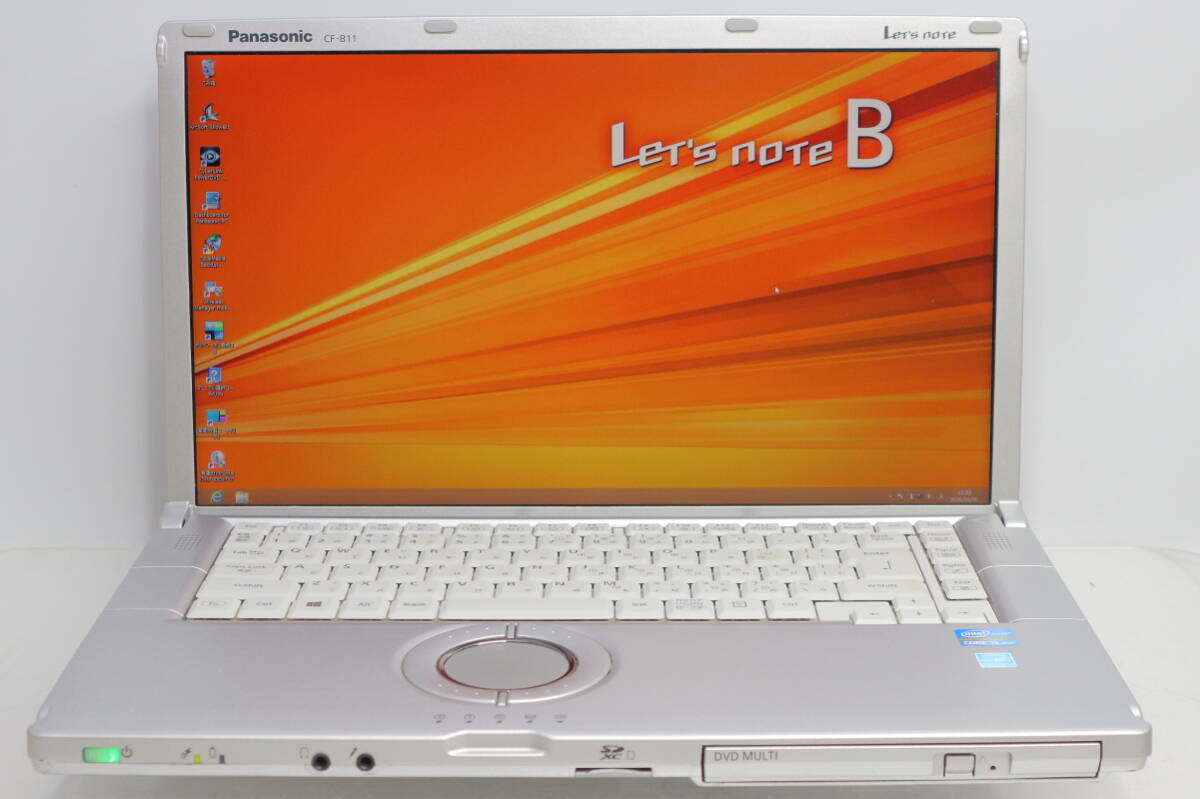 Panasonic Let's note B11 CF-B11AWECS/Core i5-3340M/8GBメモリ/HDD320GB/Full HD 15.6TFT(1920x1080)/Windows8 Pro 64ビット #0406