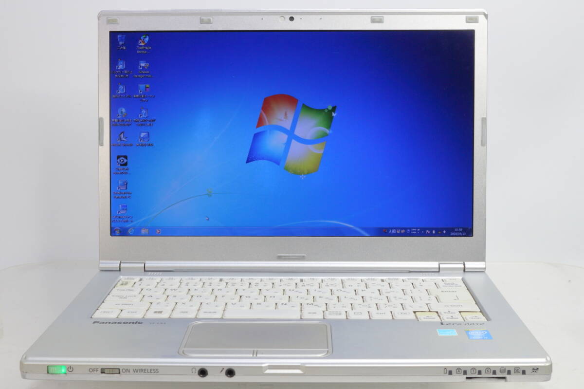 Panasonic Let's note LX3 CF-LX3TD7TC/Core i7-4500U/8GBメモリ/HDD500GB/DVDマルチ/HD+ 14.0TFT/Windows7 Pro リカバリ領域有 #0413