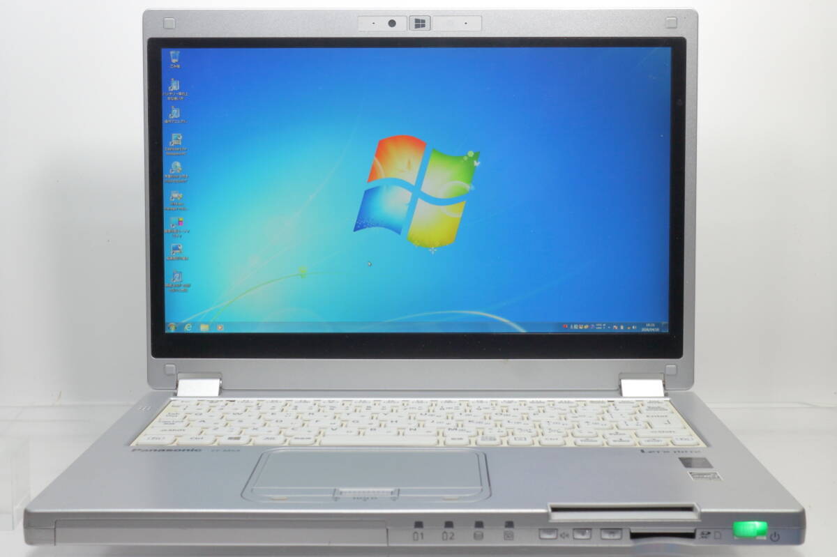 Panasonic Let’s note MX4 CF-MX4ED4CS/Core i5-5300U/4GBメモリ/SSD128GB/フルHDタッチパネル液晶/Windows7 Pro リカバリ領域有 #0422