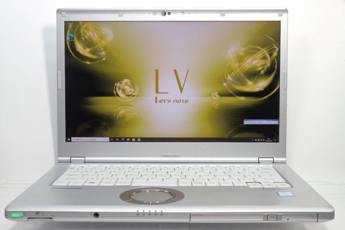 Panasonic Let’s note LV7 CF-LV7RDAVS/第8世代 Core i5-8350U(4コア8スレッド)/8GBメモリ/SSD128GB/Full HD 14TFT/Windows10 Pro #0429