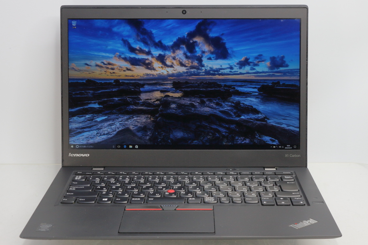 Lenovo ThinkPad X1 Carbon 3rd Gen 20BS-A00QJP/Core i7-5600U/8GBメモリ/SSD128GB/Full HD 14.0TFT/Windows10 Pro 64ビット #0427