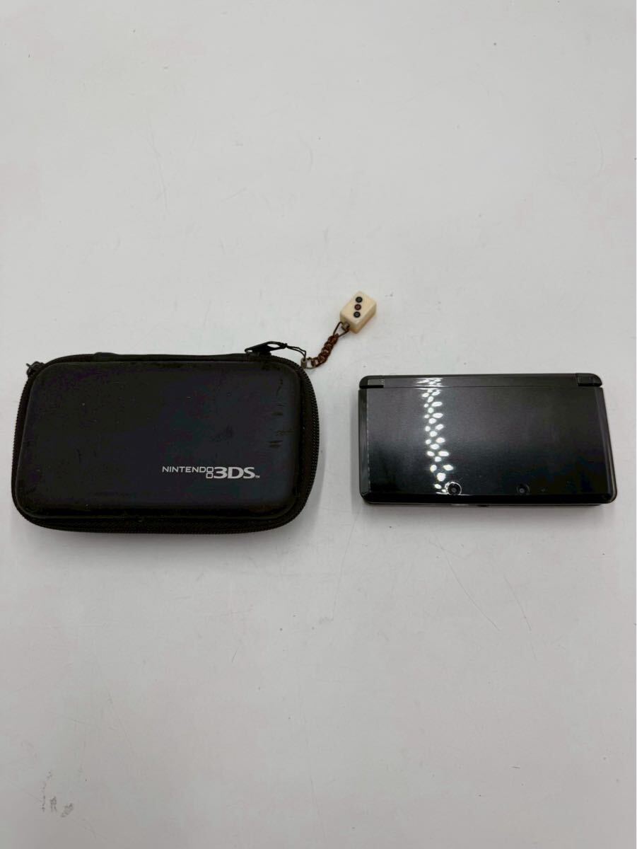 ○ Nintendo 3DS ニンテンドー3DS CTR-001 コスモブラック