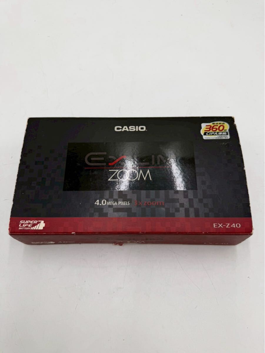 ○ CASIO カシオ EXILIM エクシリム ZOOM EX-Z40 デジタルカメラ デジカメ