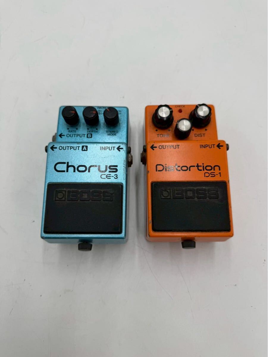 ○ BOSS ボス エフェクター DS-1 Distortion CE-3 Chorus