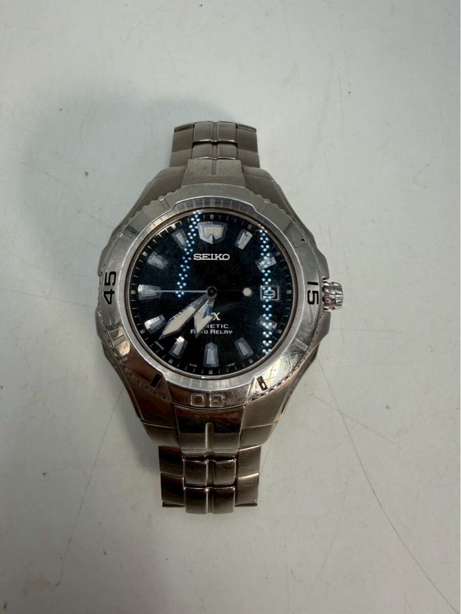 % SEIKO セイコー キネティック オートリレー MX7000 SATS001 腕時計